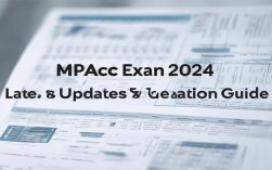 2024年MPAcc考试有哪些新变化？高效备考指南来了！