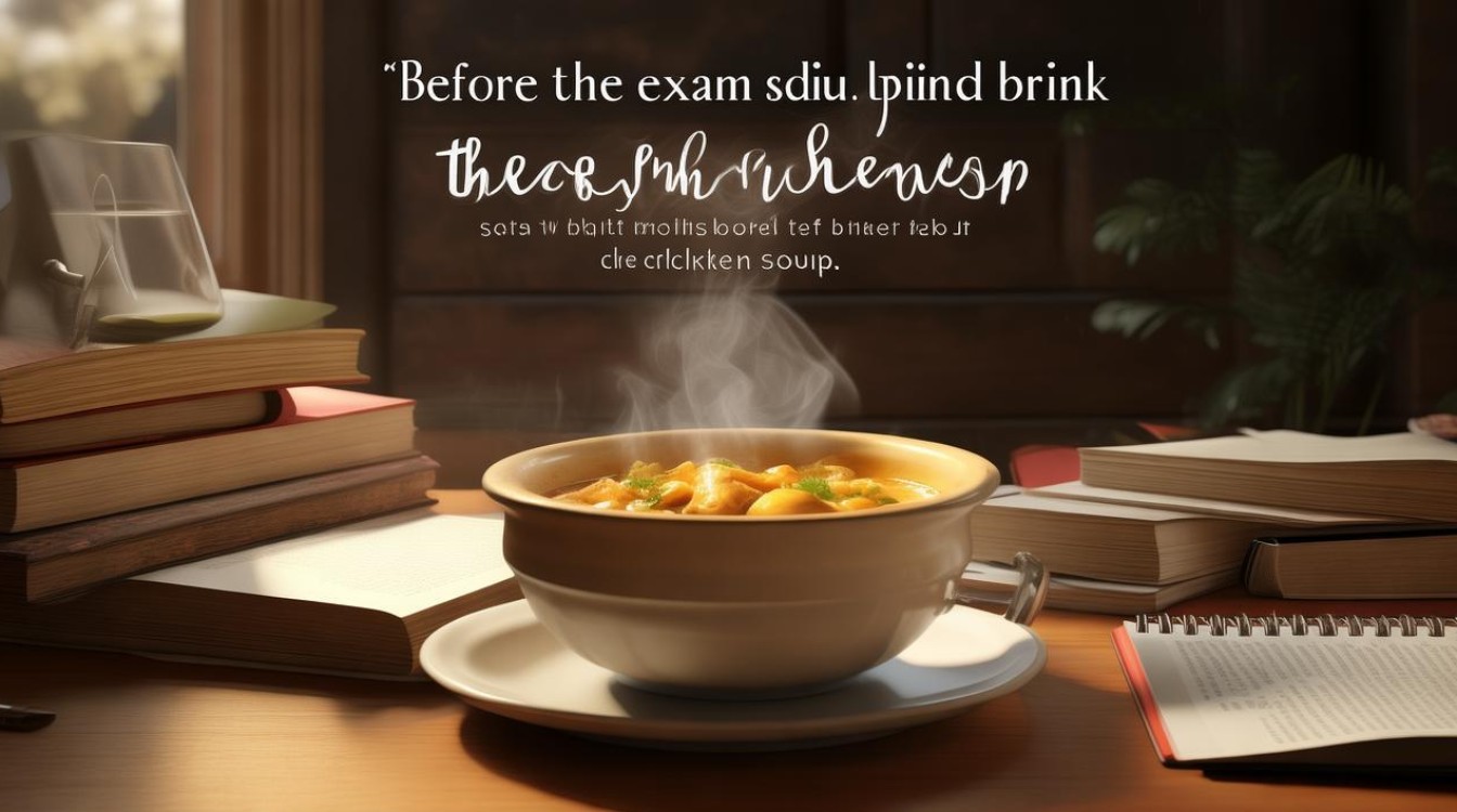 考前喝鸡汤真的有效吗？科学解析考前饮食误区-图1