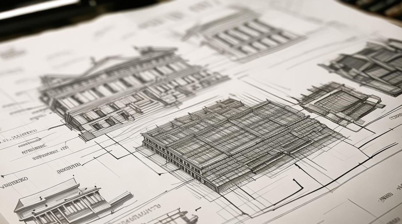 如何高效绘制建筑史考试简图？-图1